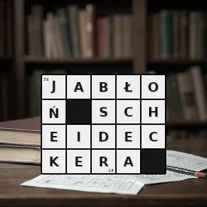 Rozwiązanie krzyżówki: jabłoń scheideckera - jabłoń scheideckera | hasła, synonimy i podpowiedzi Hasło krzyżówkowe jabłoń scheideckera - jabłoń scheideckera – rozwiązanie, synonimy, podpowiedzi i definicje krzyżówkowe